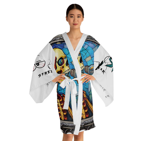 Worldly Desires Long Sleeve Kimono Robe