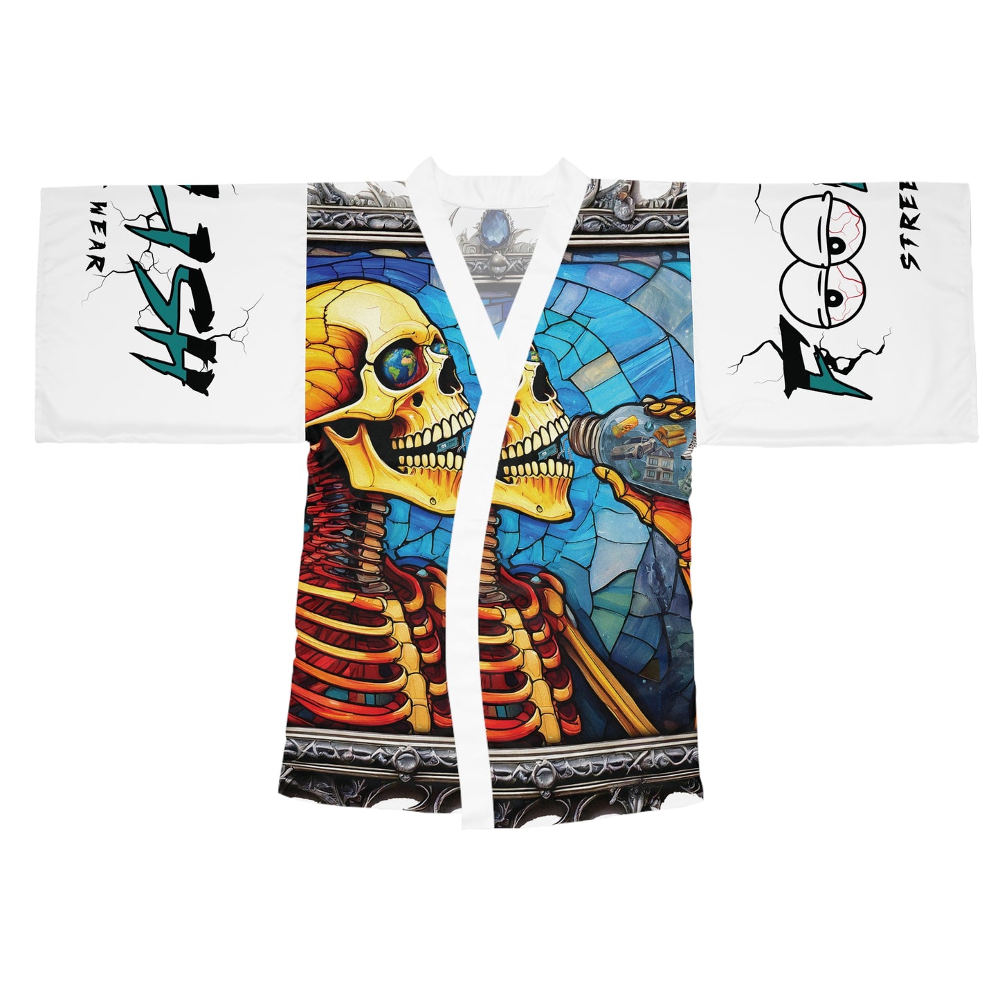 Worldly Desires Long Sleeve Kimono Robe