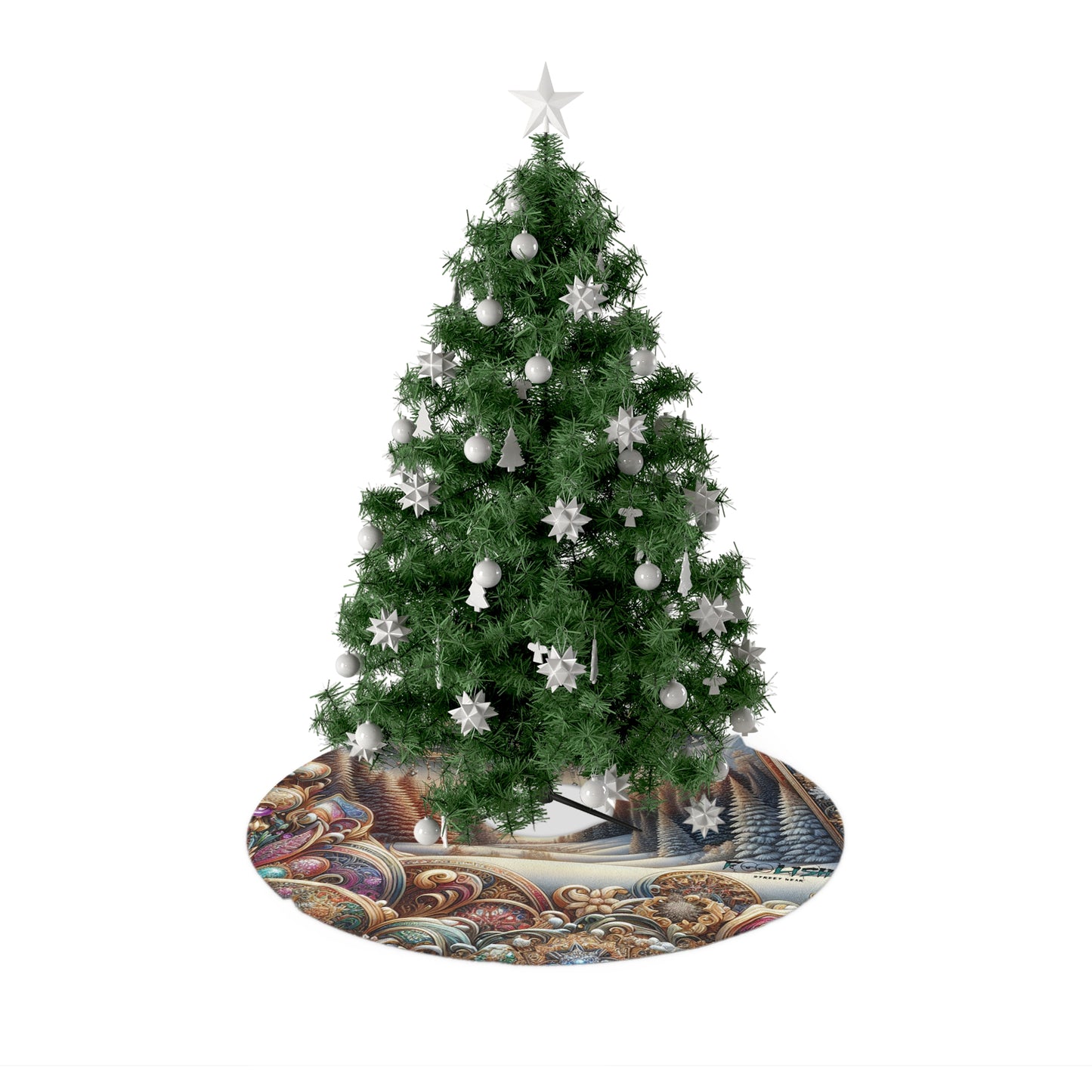 Foolish Christmas Tree Skirt