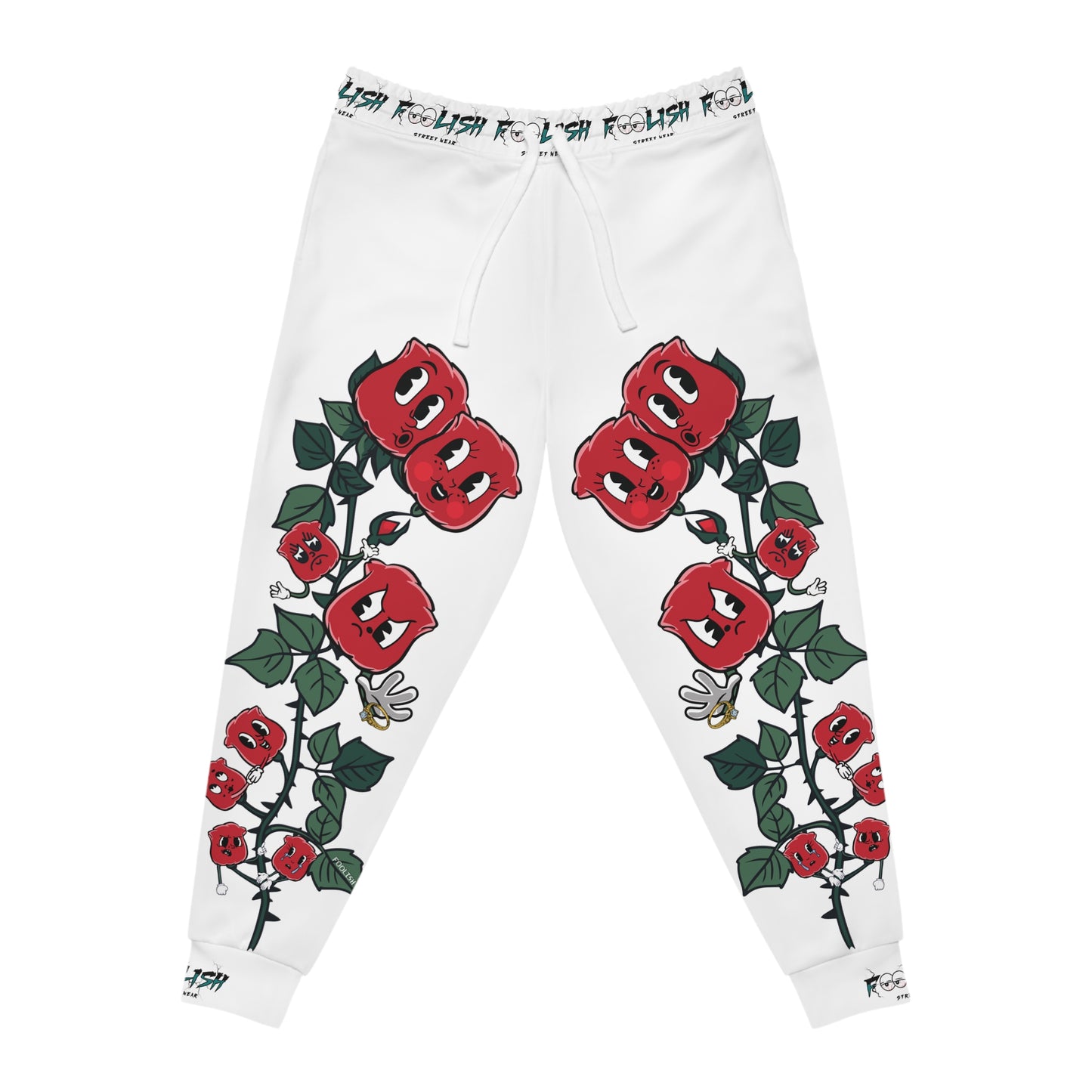 "Emotional Roses" Athletic Joggers