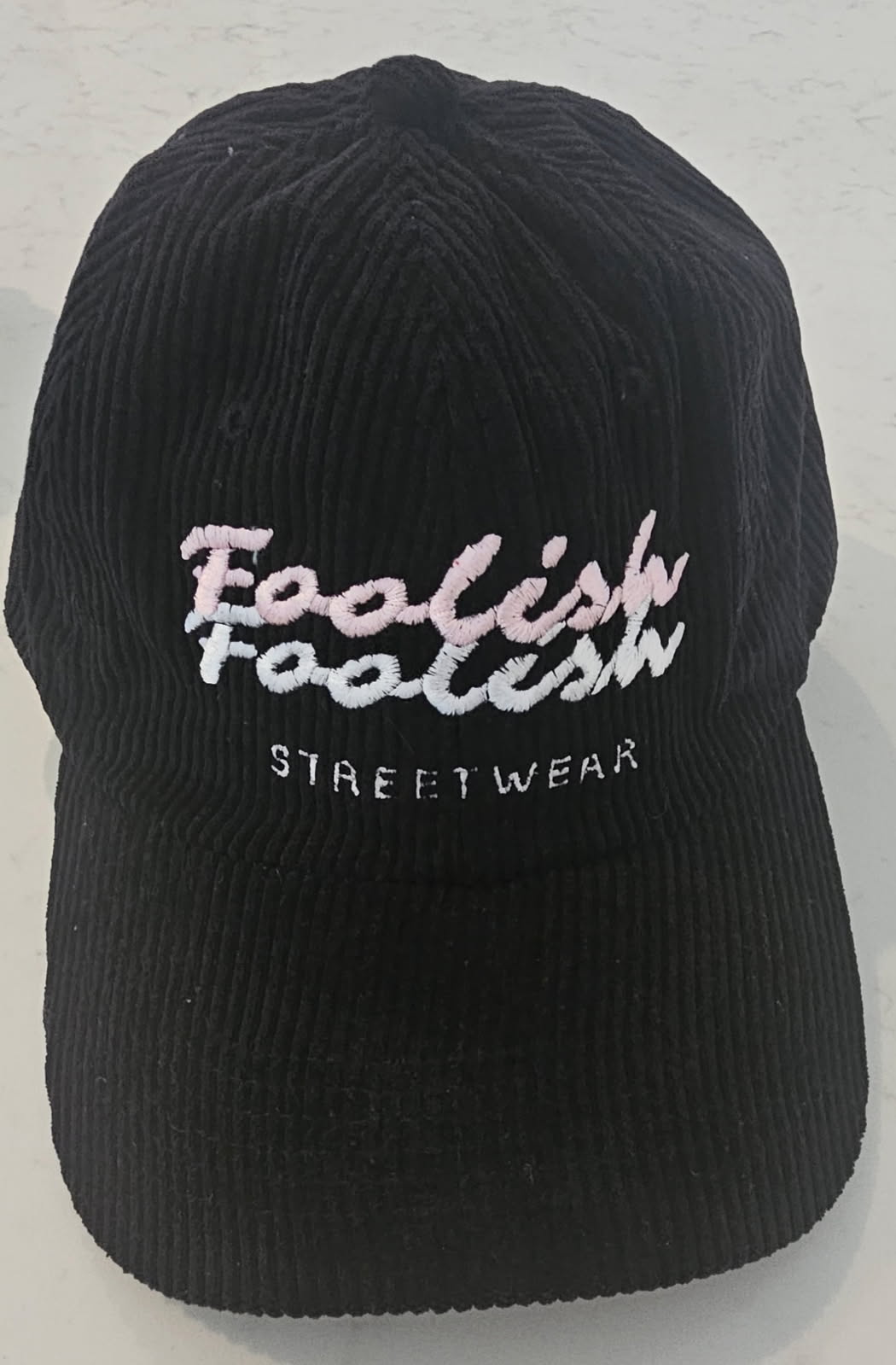 Corduroy hat