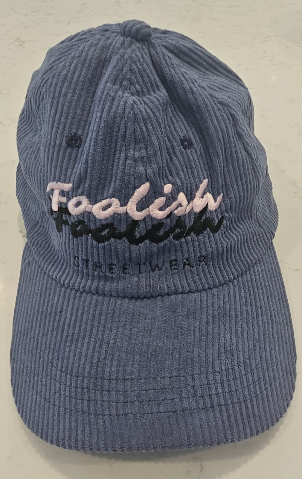 Corduroy hat